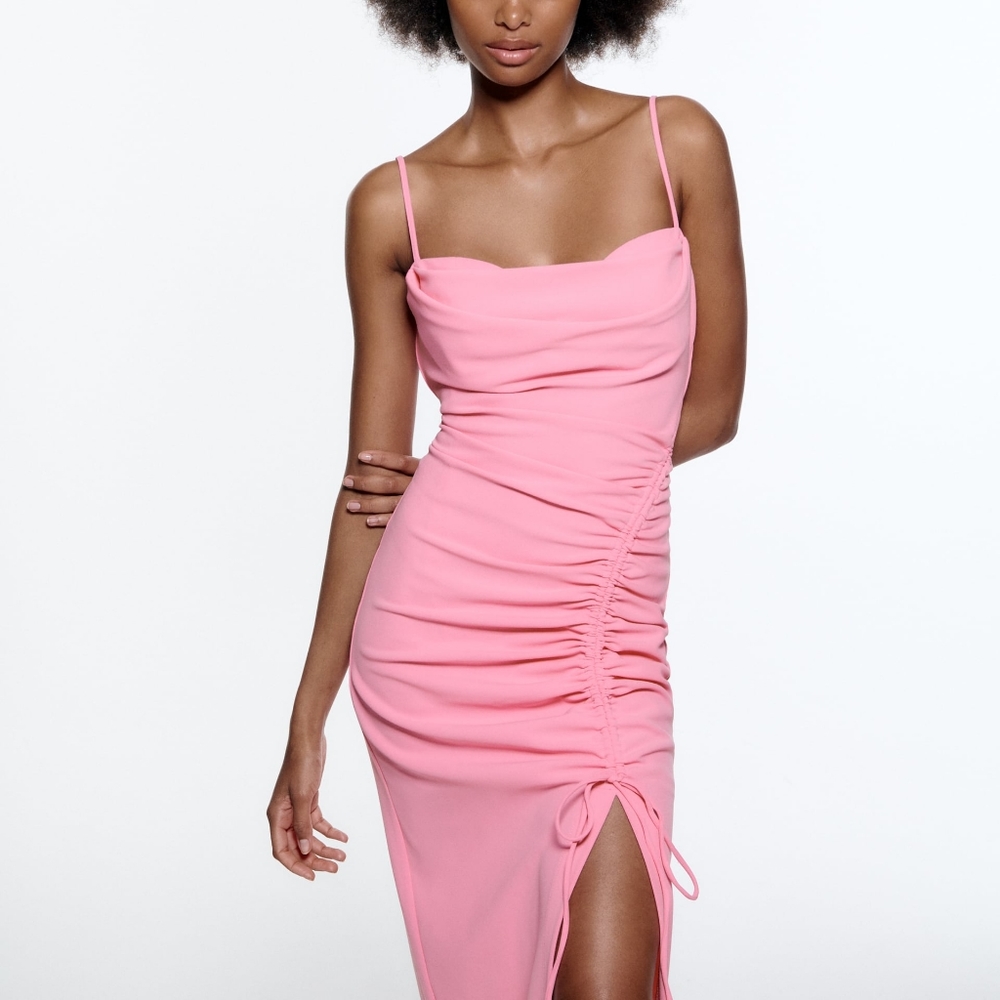 Zara pink dress
